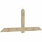 Ekena Millwork Eugene Rough Sawn Timber Gable Bracket, Douglas Fir, 96"W x 36"H x 2"D x 6"F, 9/12 Pitch GBW096X36X0206EUG00RDF - alternate 2